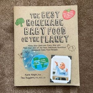 Homemade Baby Food Cookbook